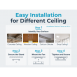 Taiwan Welly Air-Circulating Ceiling Fan WL-12 AC